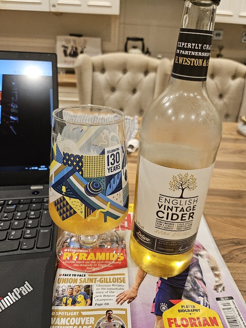 English Vintage Cider 2019, England