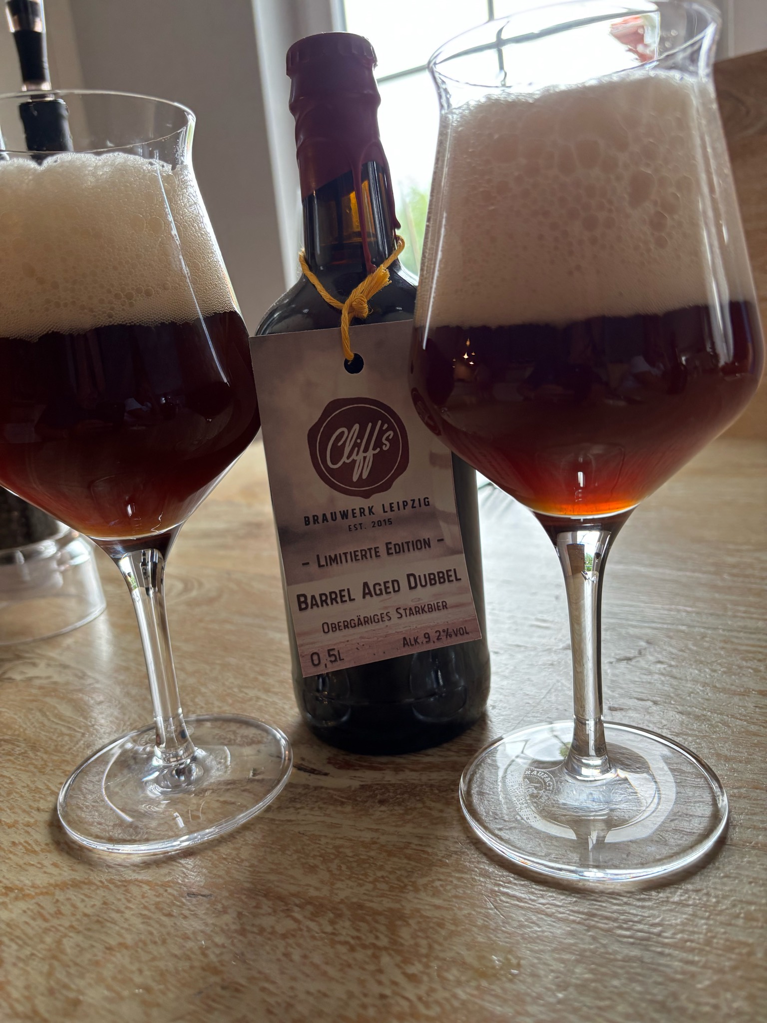 Cliff's Barrel Aged Dubbel, Cliff's Brauwerk