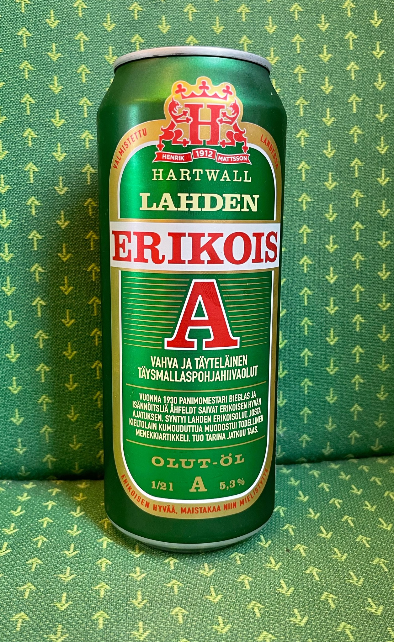 Lahden Erikois A, Hartwall (Royal Unibrew)