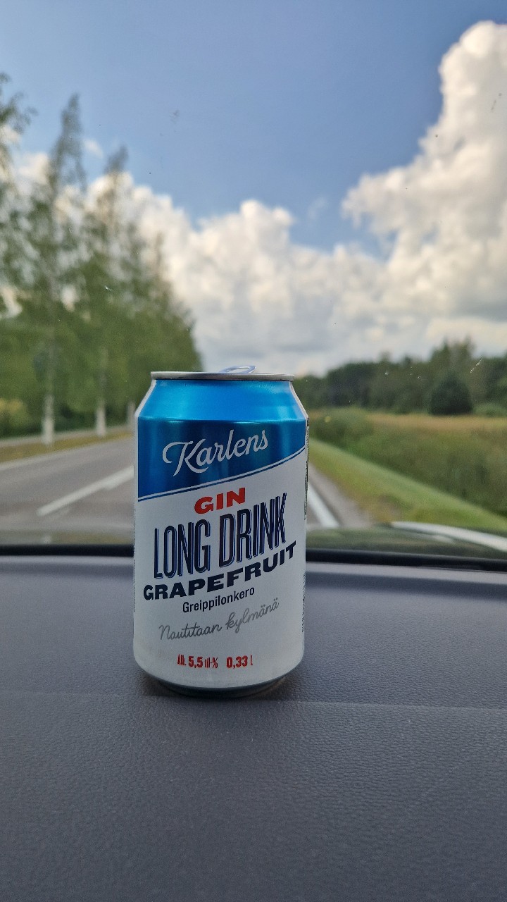 Karlens Gin Long Drink Grape, Finland