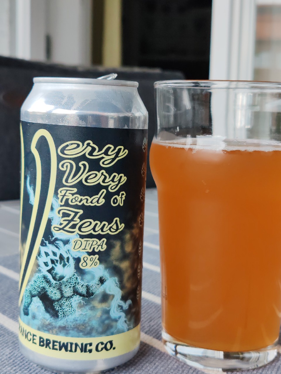 Very Very Fond of Zeus, Temperance Brewing Co.