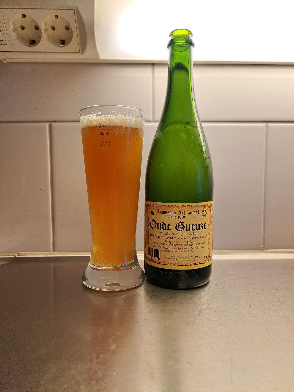 Hanssens Artisanaal Oude Gueuze, Hanssens Artisanaal