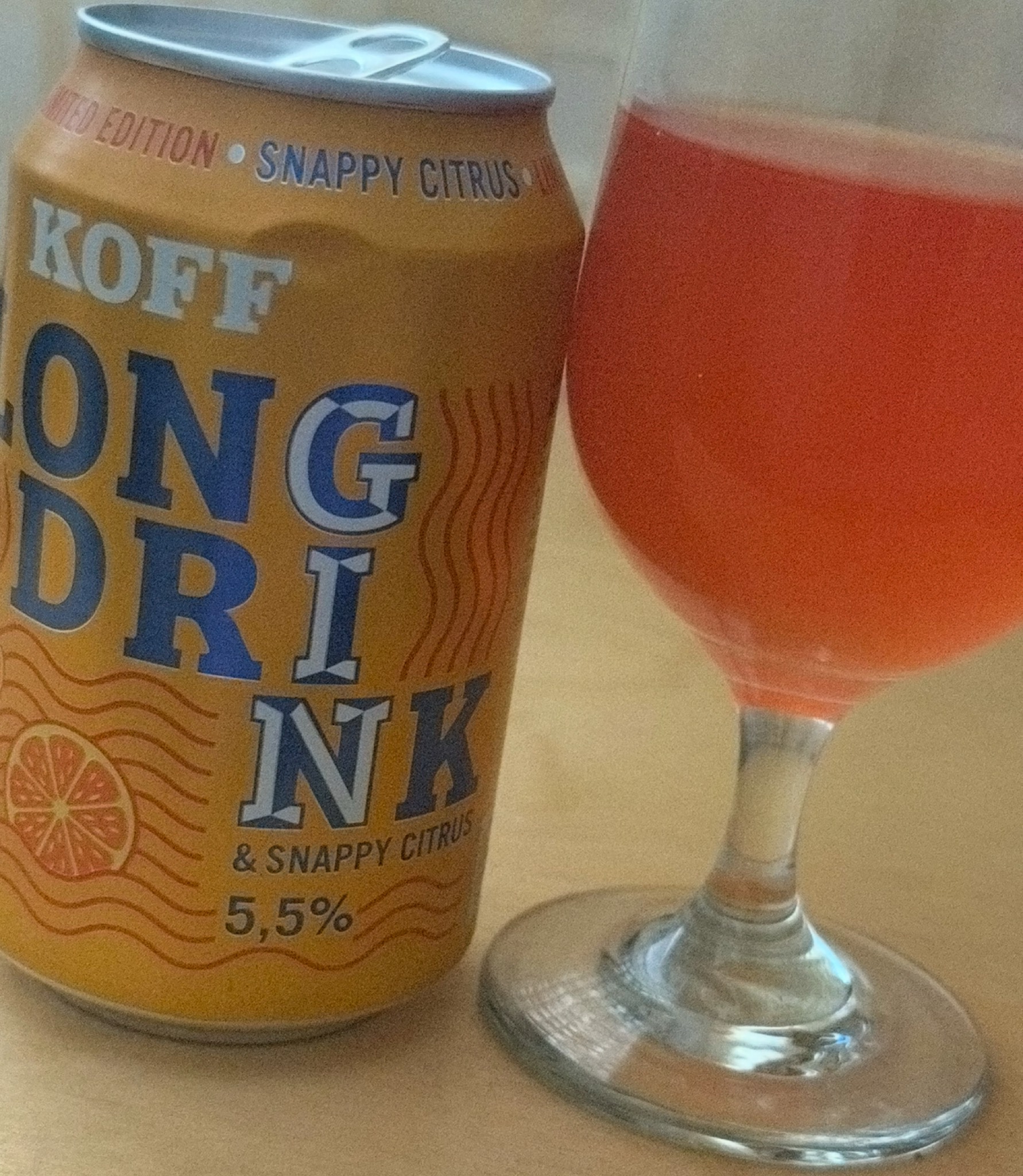 Long Drink Snappy Citrus Limited Edition, Finland