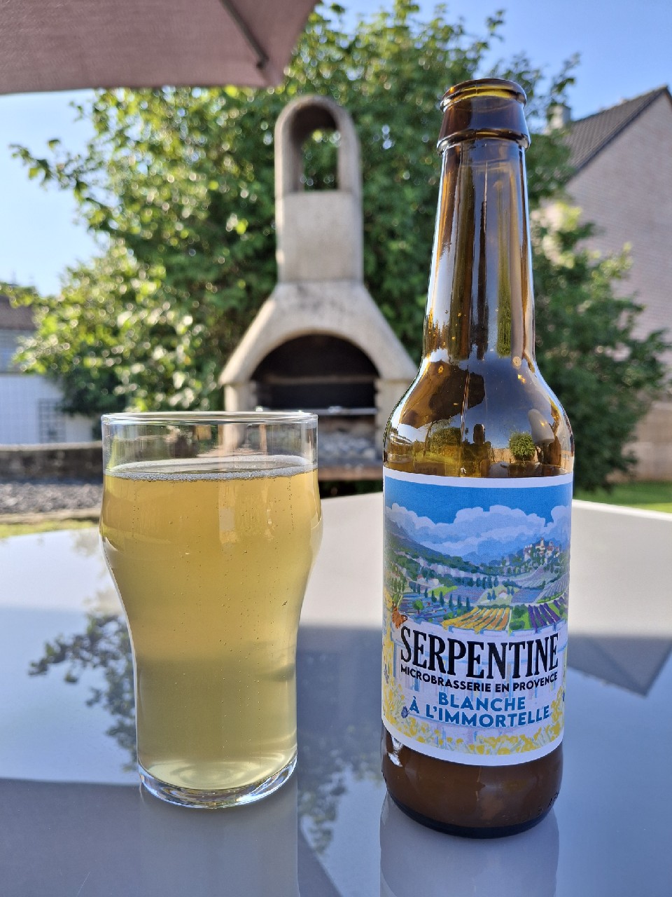 Blanche À L'Immortelle, Brasserie La Serpentine