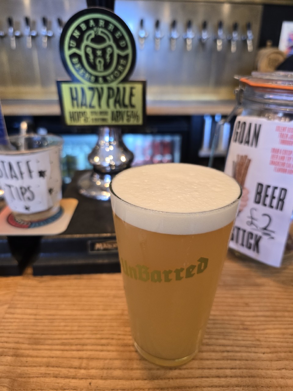 Hazy Pale, UnBarred Brewery