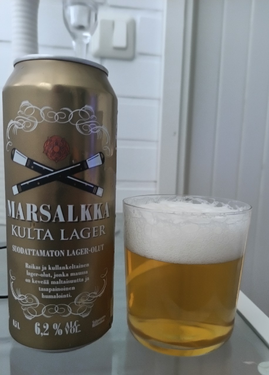 Marsalkka Kulta Lager, Saimaa Brewing Company