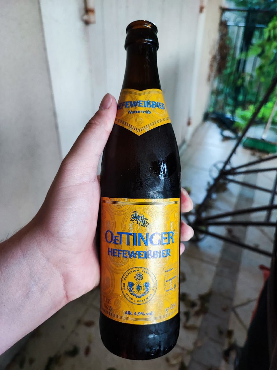 Oettinger Hefeweißbier Naturtrüb / Weissbier, Germany