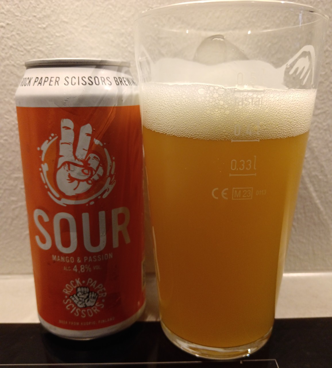 sour mango, Paper Scissors Rock Brew Co.