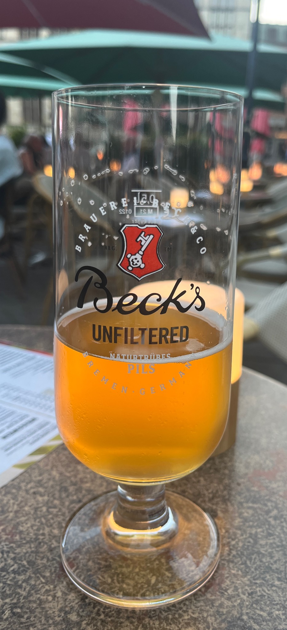 Beck's Unfiltered, Germany