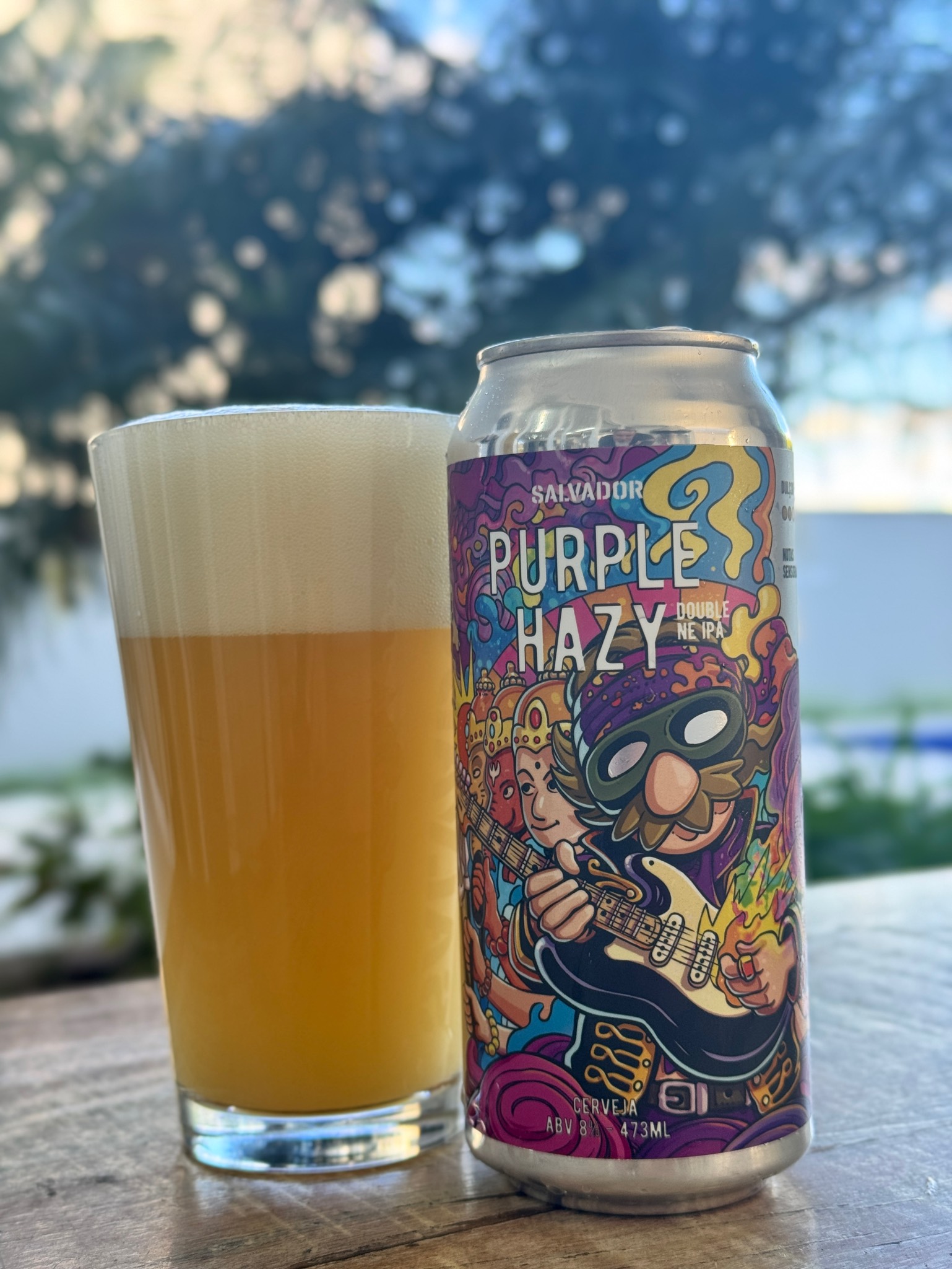 Purple Hazy, Salvador Brewing Co