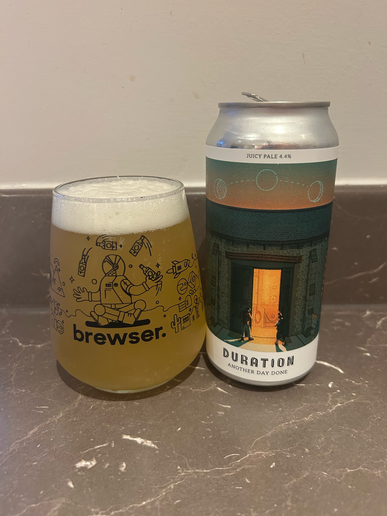 Another Day Done, Duration Brewing
