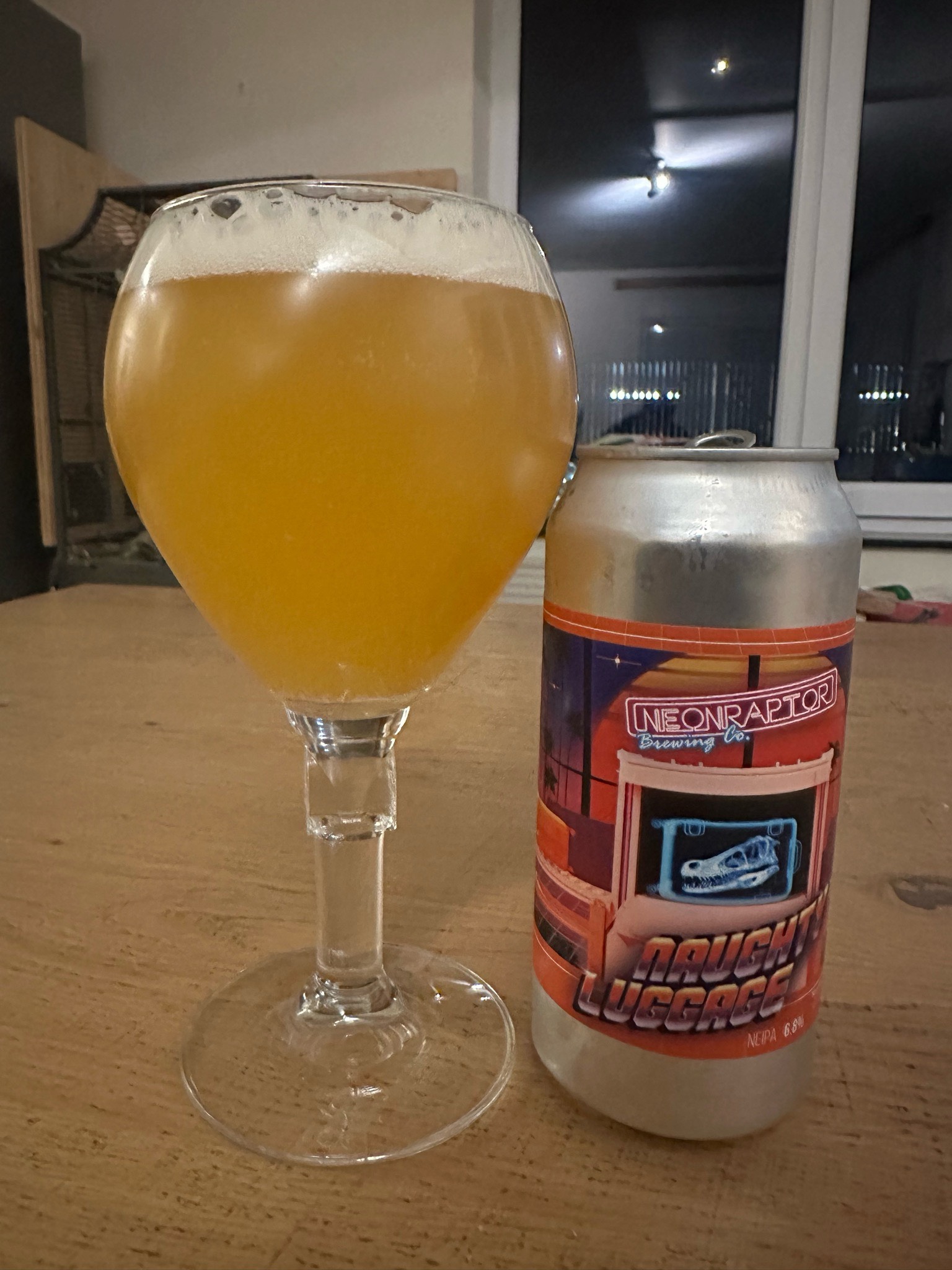 Naughty Luggage, Neon Raptor Brewing Co.