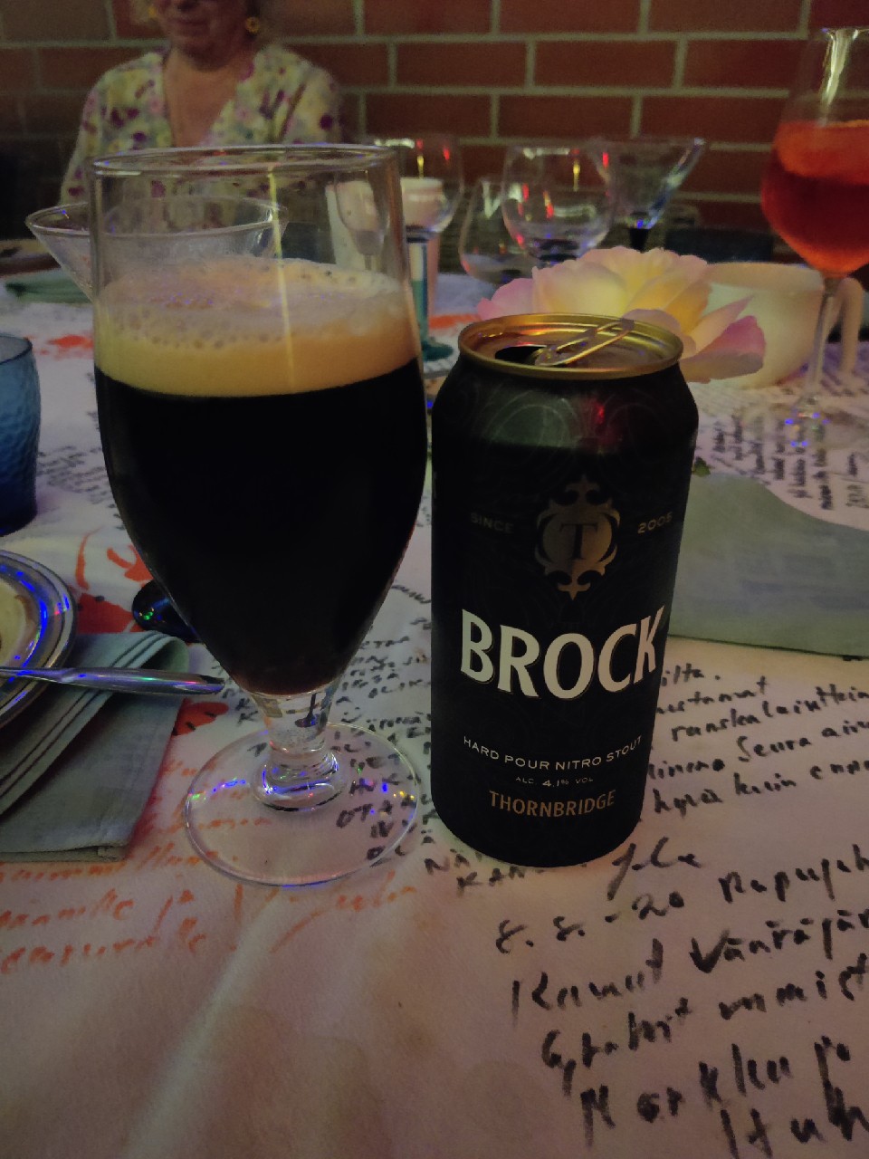 Brock Hard Pour Nitro Stout, England