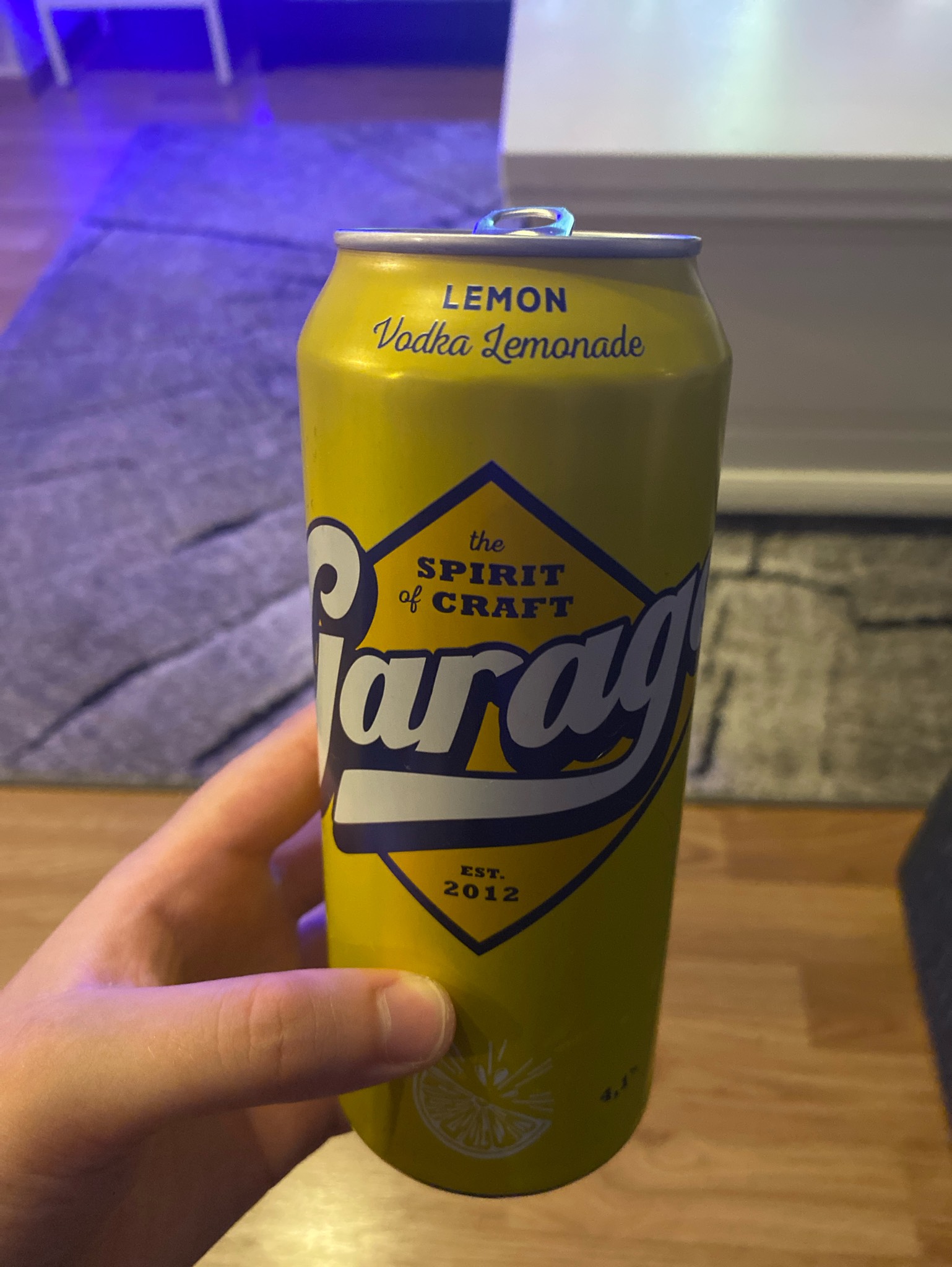 Garage Lemon Vodka Lemonade, Finland