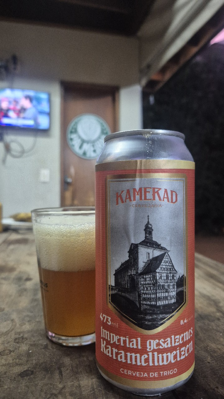 Kamerad Imperial Gesalzenes Karamellweizen, Cervejaria Kamerad