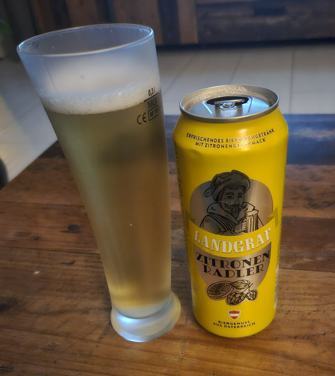 Landgraf Zitronen Radler, Austria