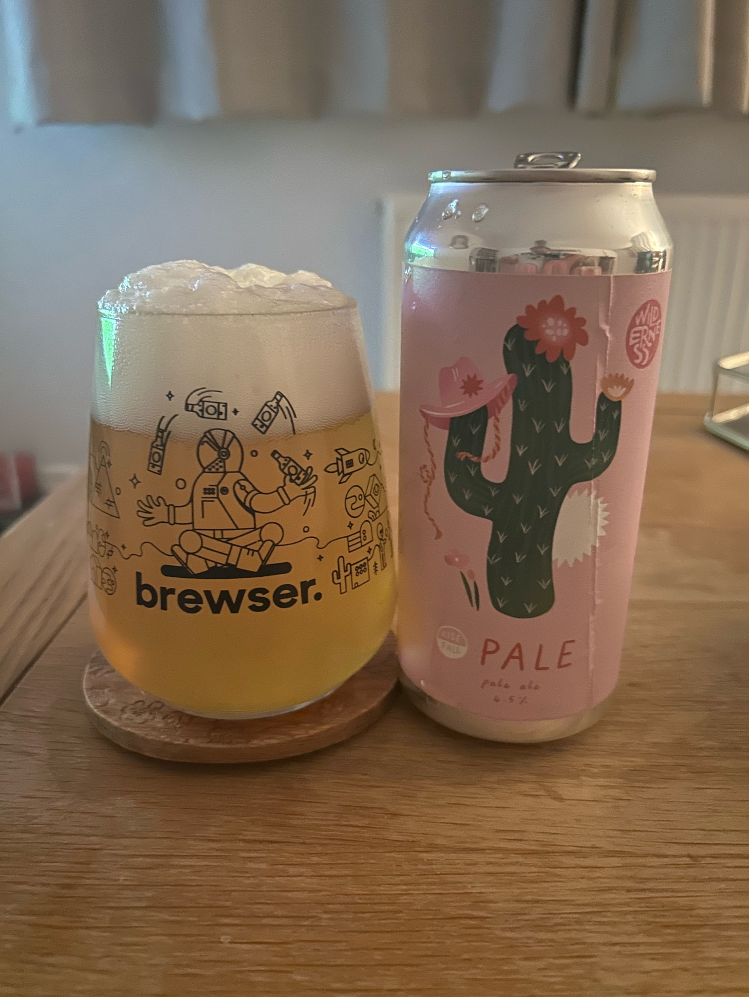 Bretted Pale, Wilderness Brewery