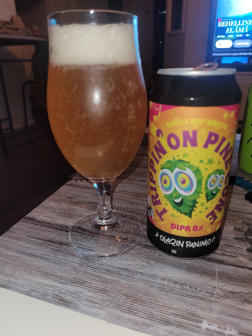Trippin' on Pine Cone 8%, Olarin Panimo