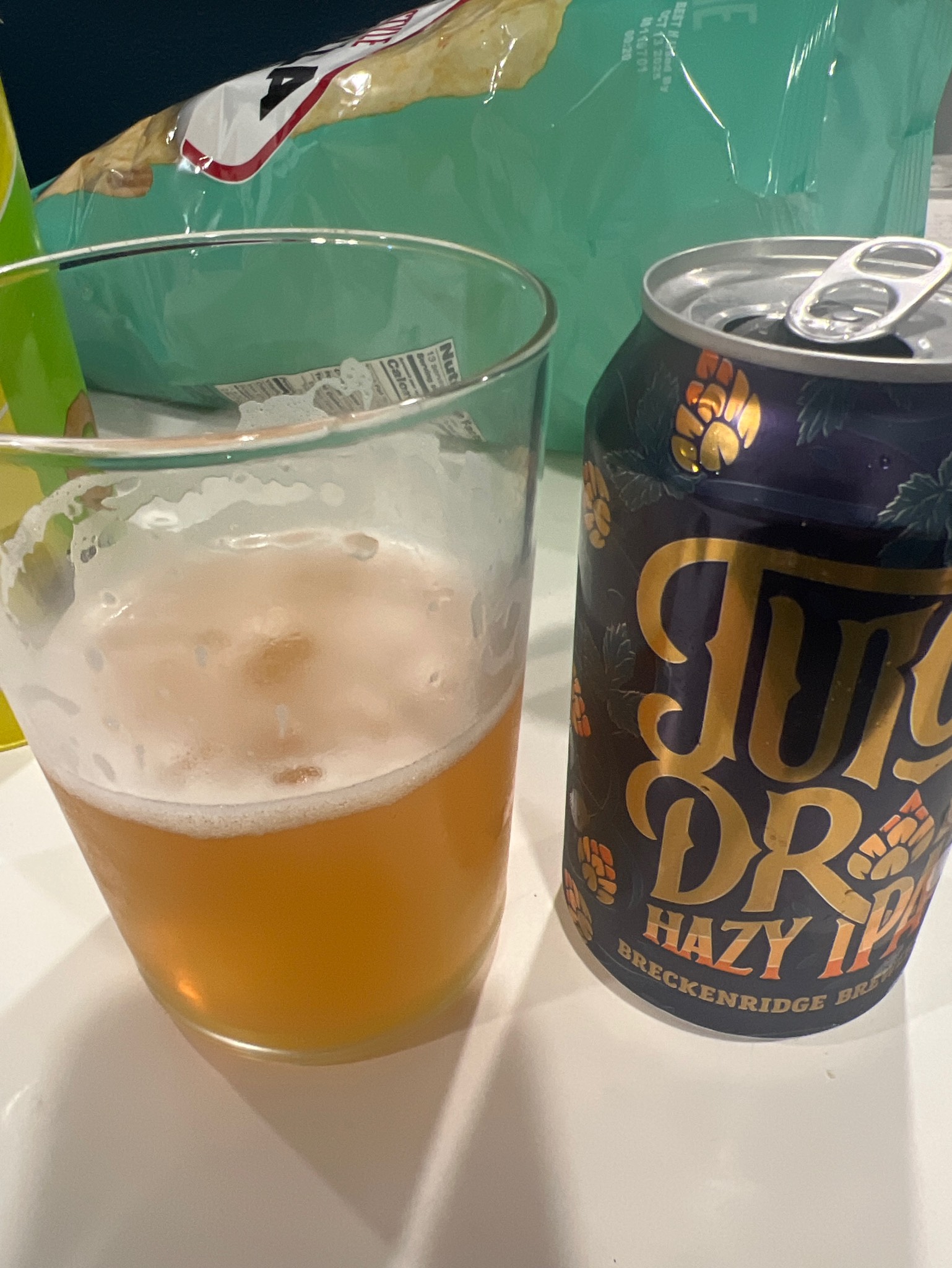 Juice Drop Hazy IPA, Breckenridge Brewery (AB InBev)