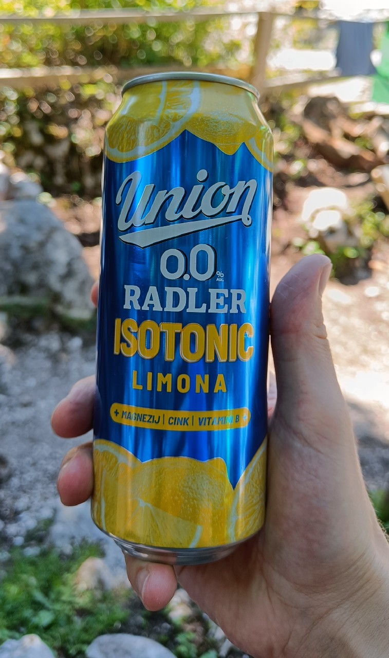 Union 0.0% Radler Isotonic Lemona, Slovenia