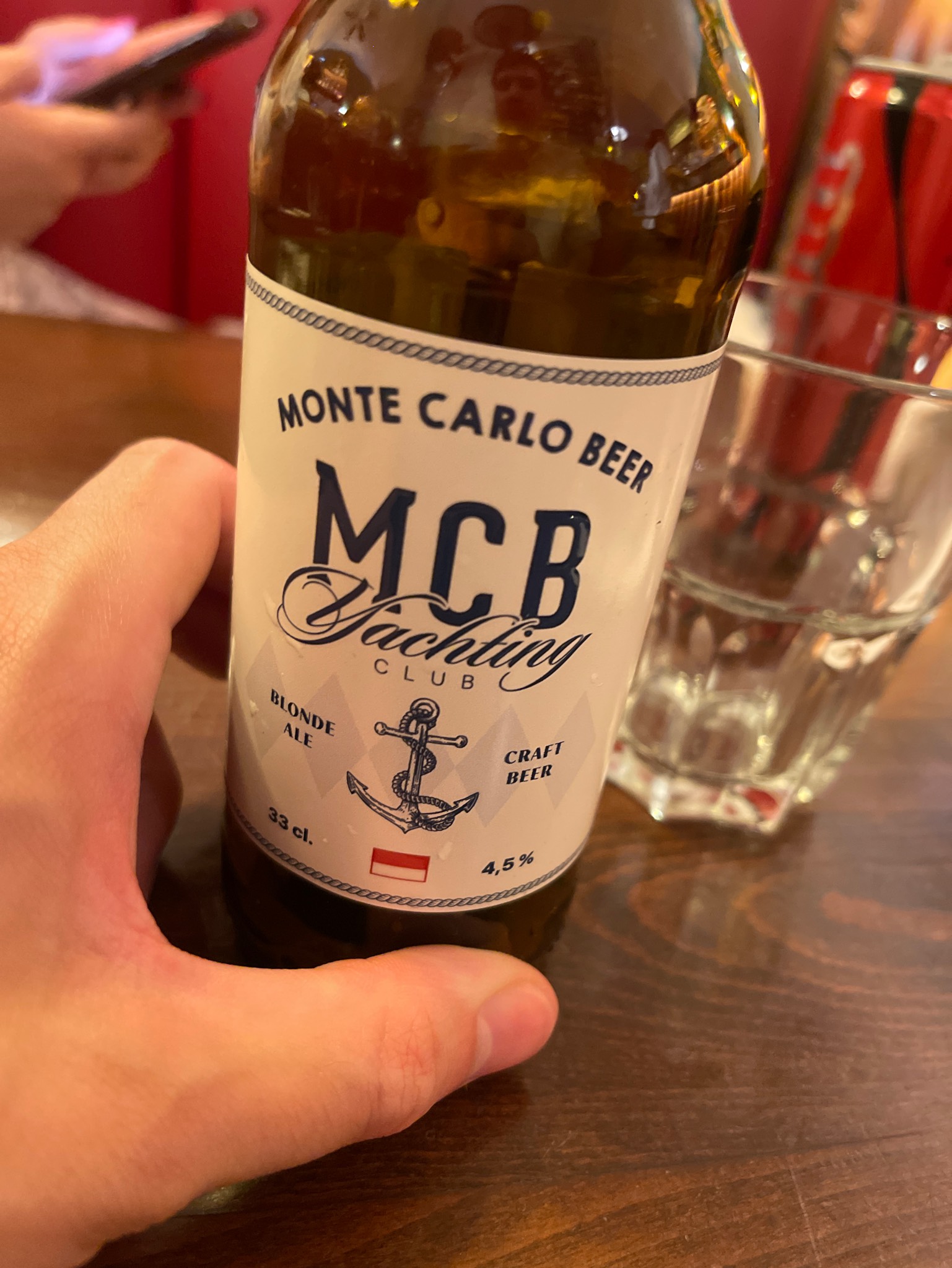 MCB Blonde Ale, Monte Carlo Beer
