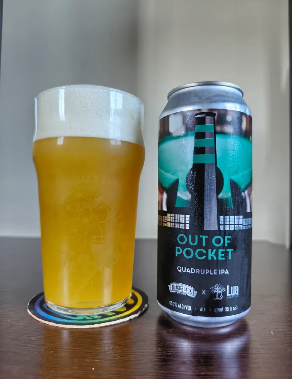 out of pocket, Blackstack brewing.
