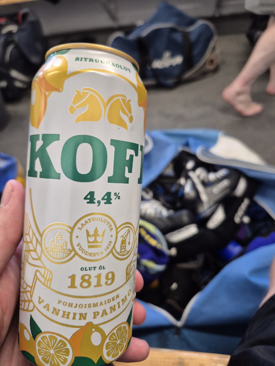 KOFF Sitruunaolut, Finland