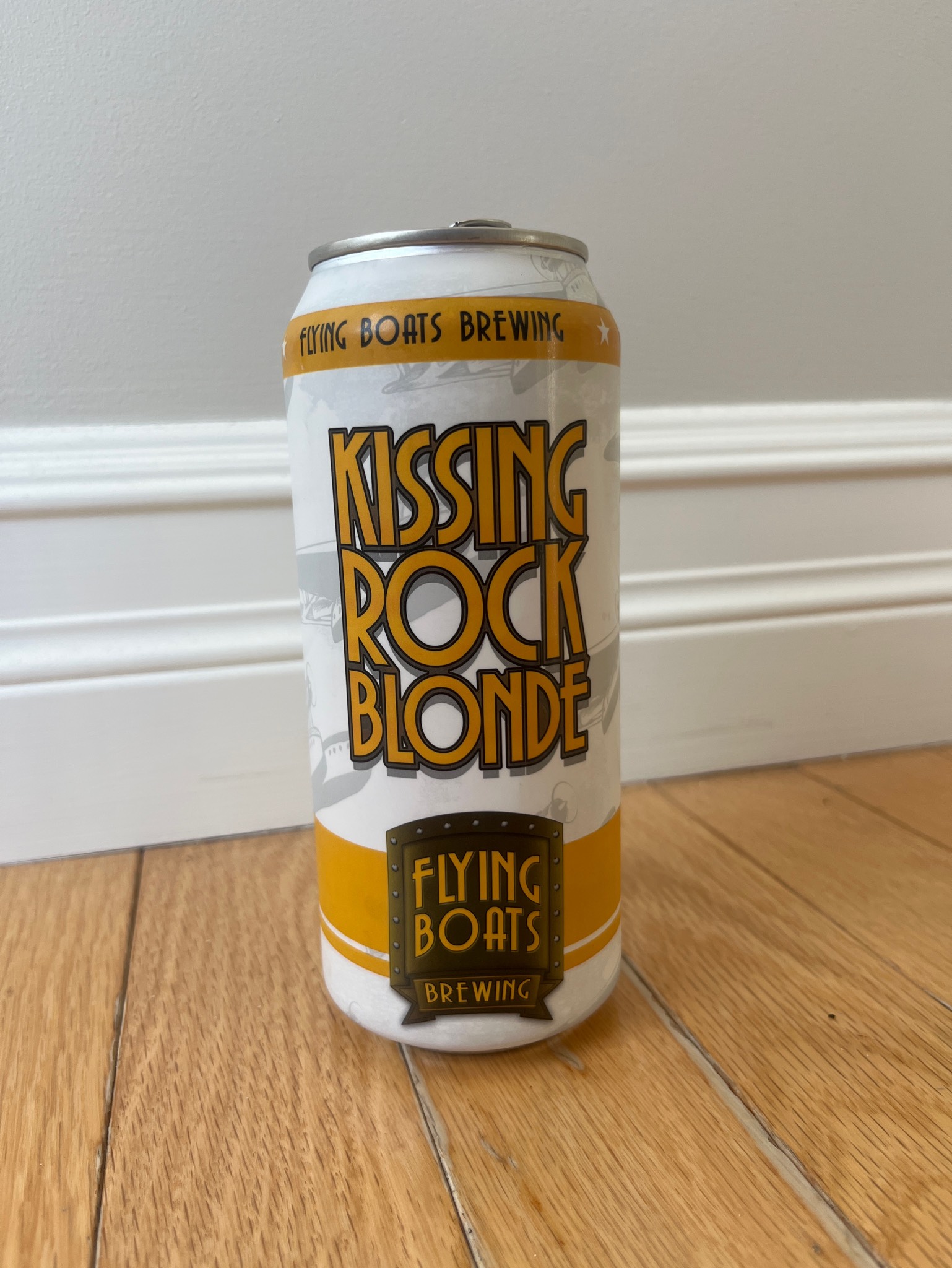 Kissing Rock Blonde, Flying Boats Brewing