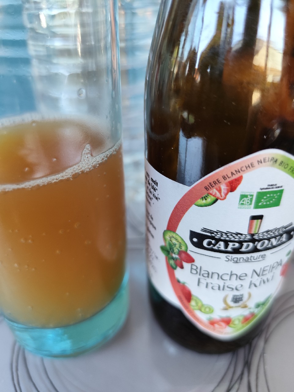 Cap D'Ona Blanche NEIPA Fraise Kiwi, France