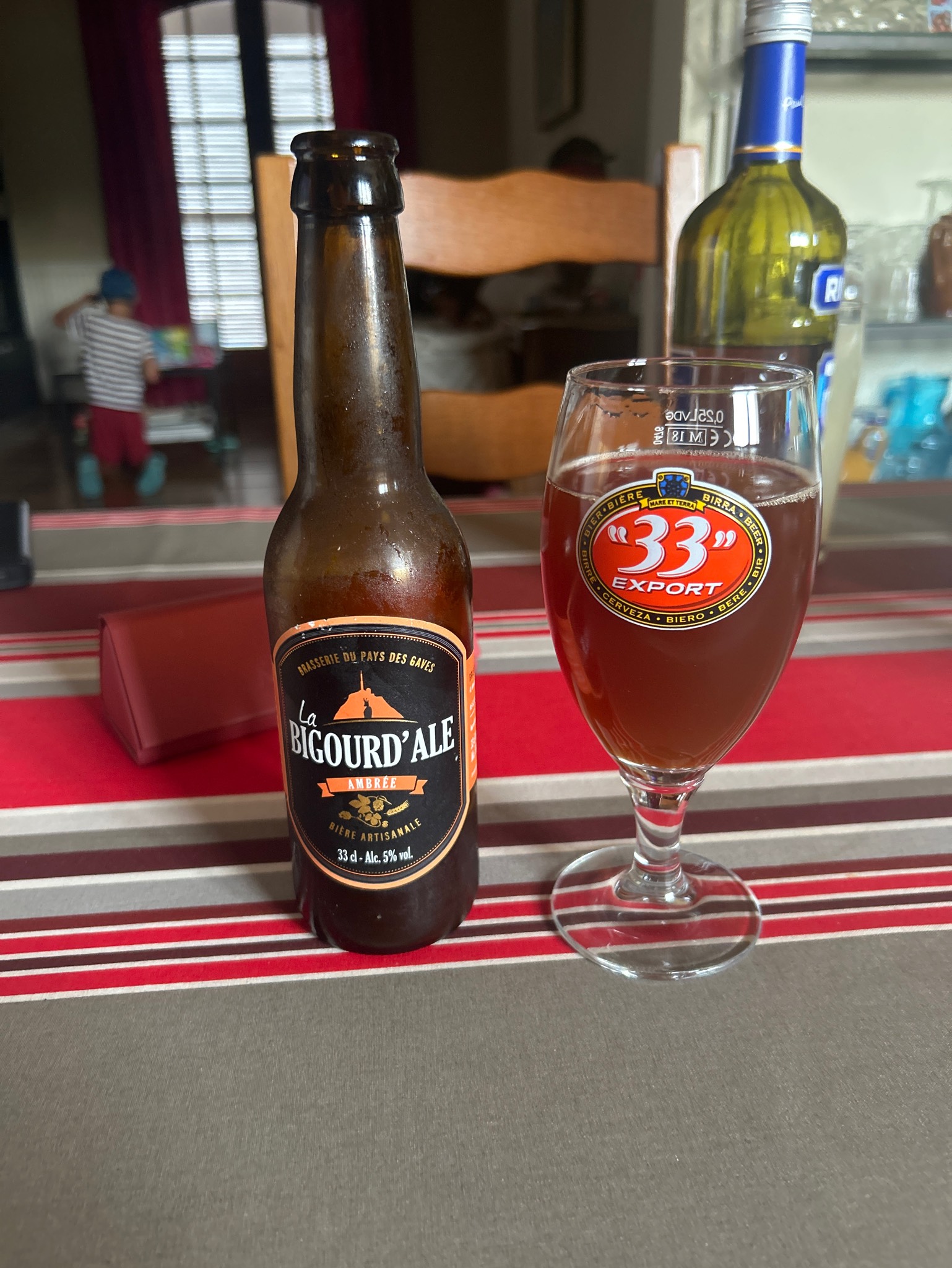 La Bigourd'Ale Ambrée, Brasserie Du Pays Des Gaves