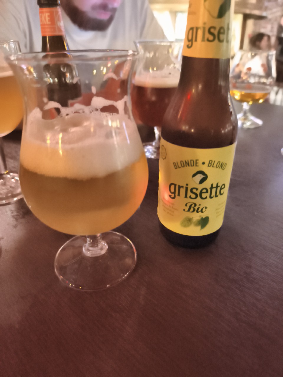 Grisette Blonde Bio, Brasserie St-Feuillien