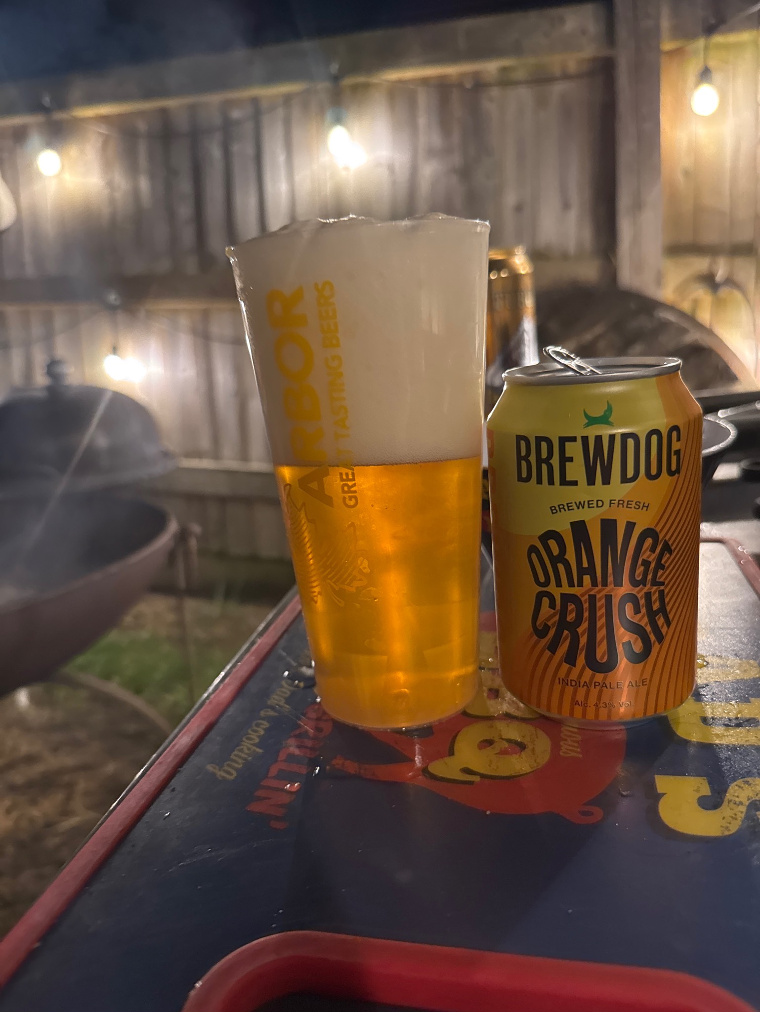 Orange crush, Scotland