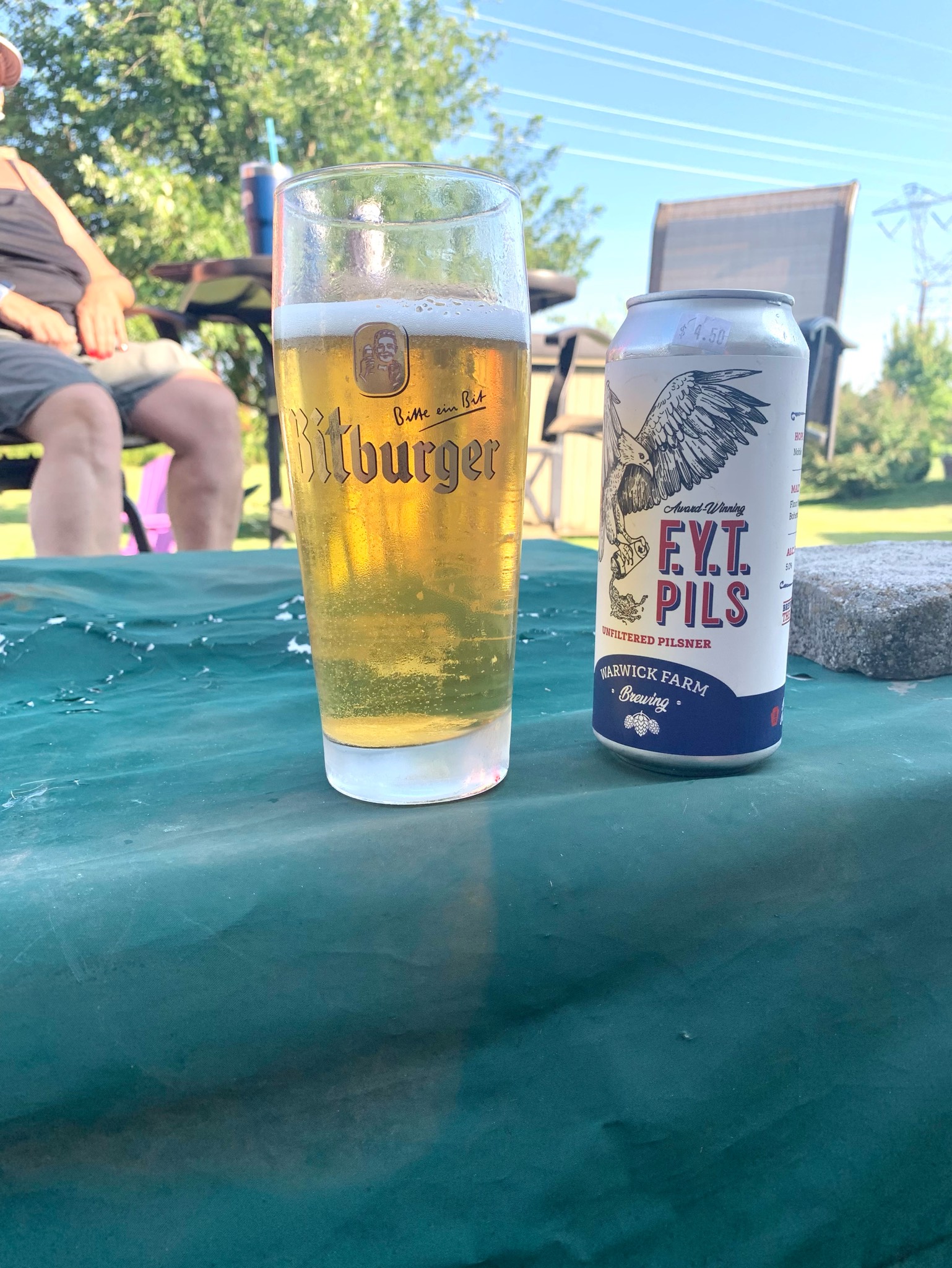 F.Y.T. Pils, Warwick Farm Brewing Co