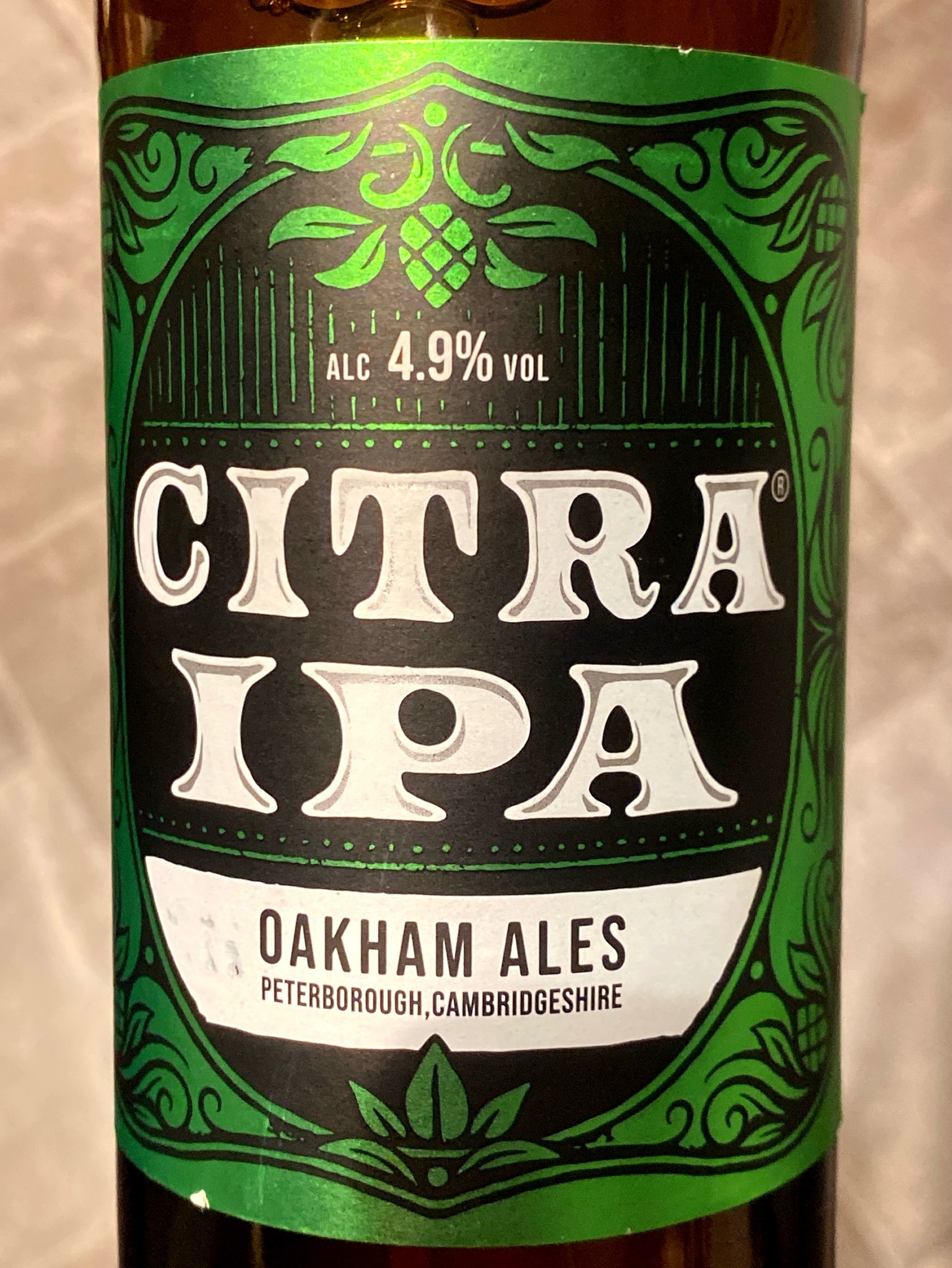 Cambridgeshire Citra IPA, England