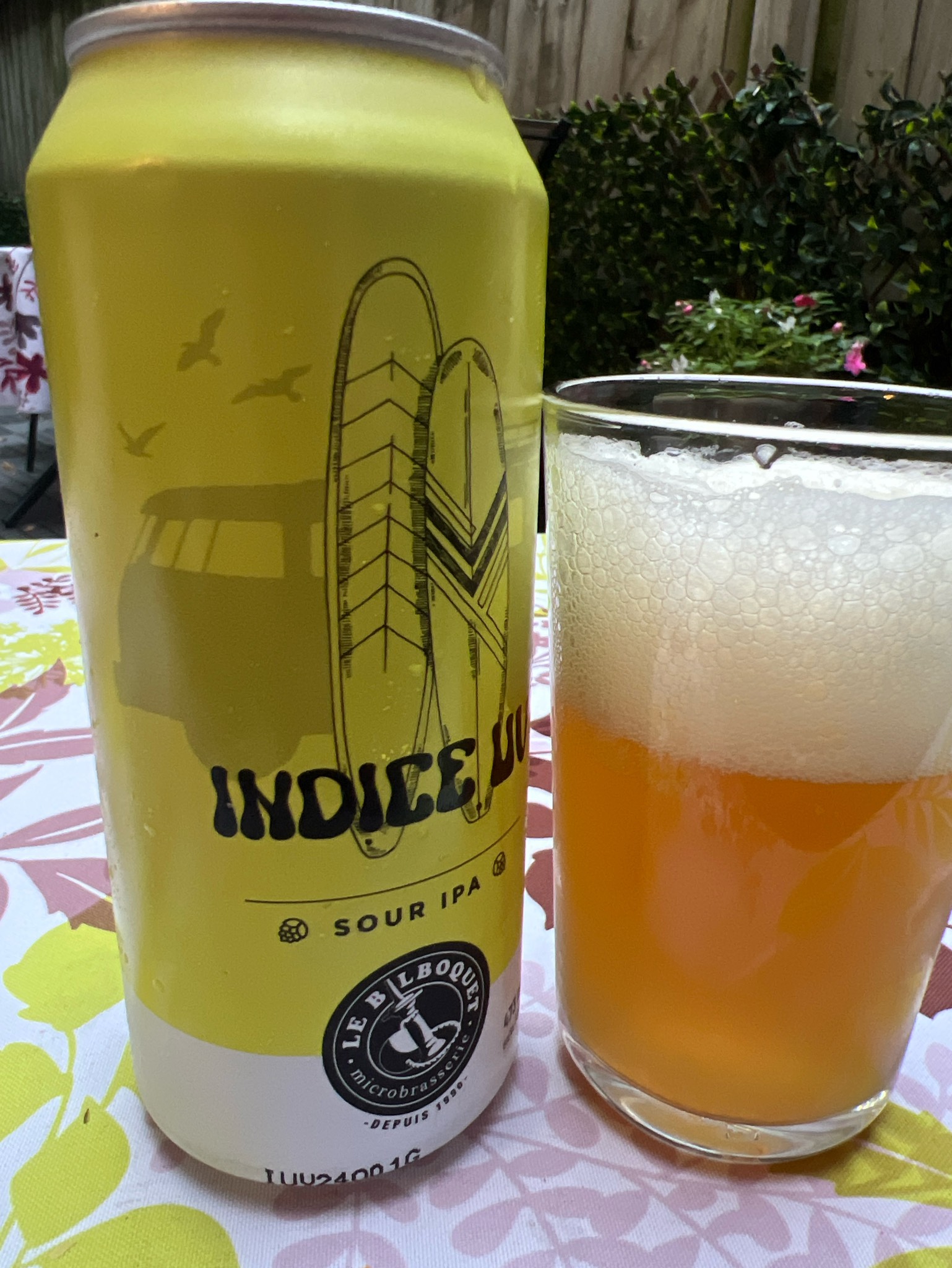 Sour IPA Indice Uv, Le Bilboquet