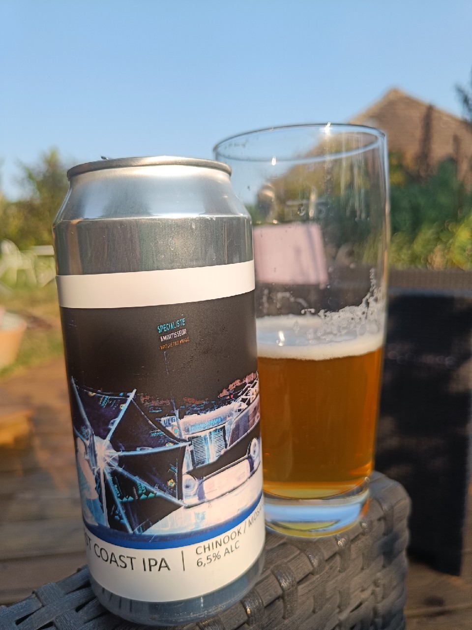 West Coast IPA Chinook / Mosaic / Cascade, France