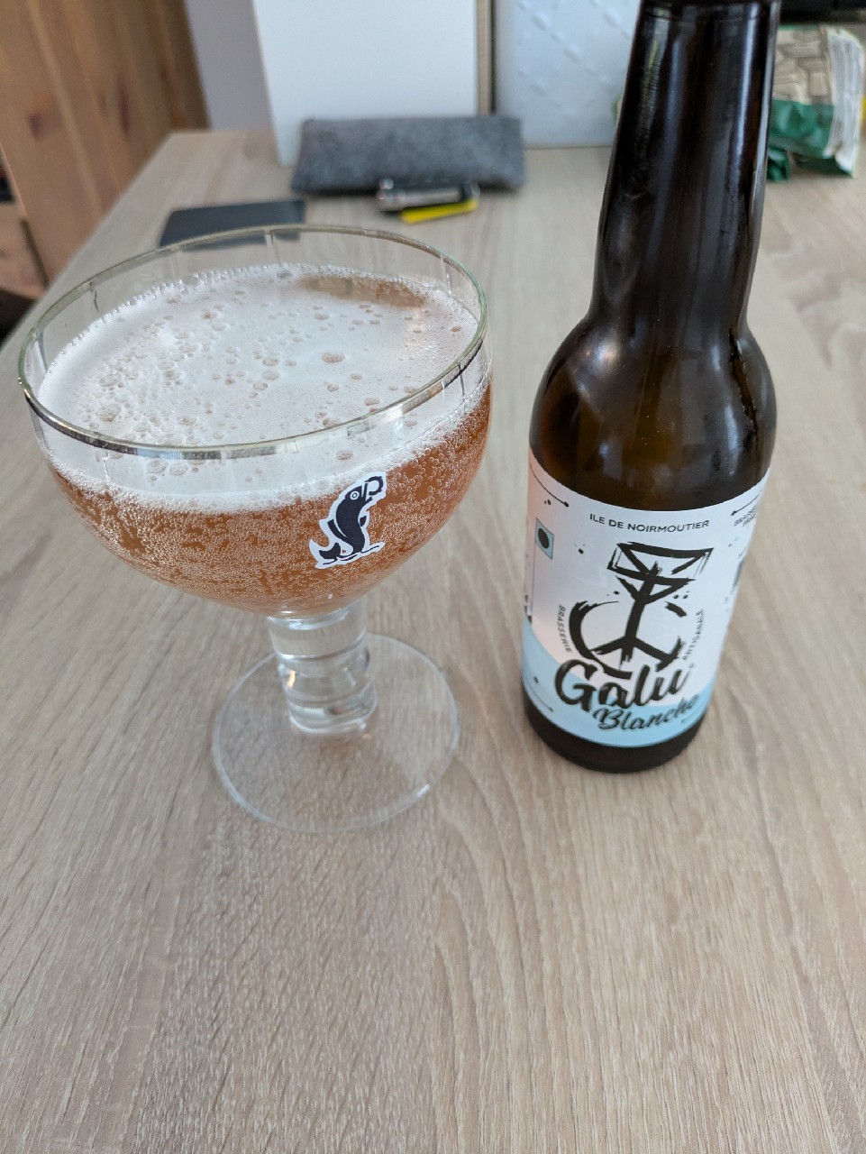 Galu Blanche, Brasserie GALU