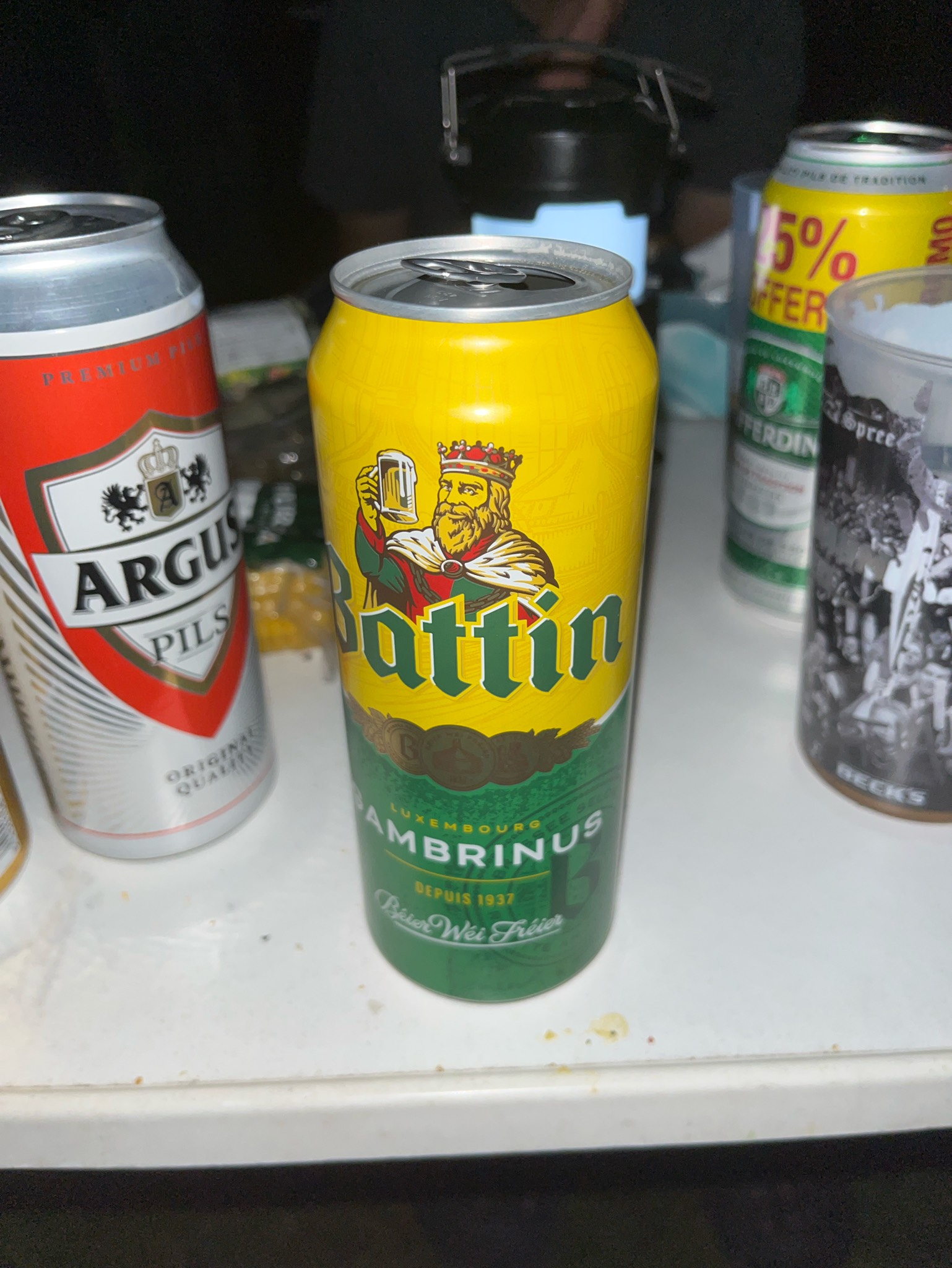 Battin Gambrinus, Brasserie Nationale