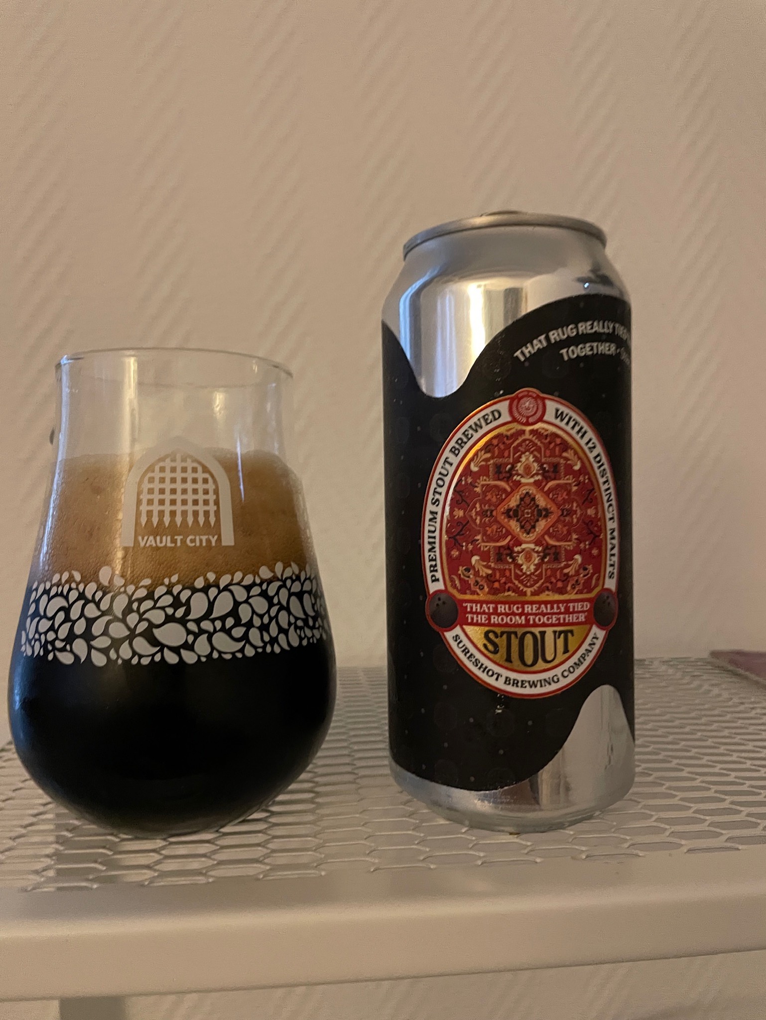 That rug really tied the room together, England