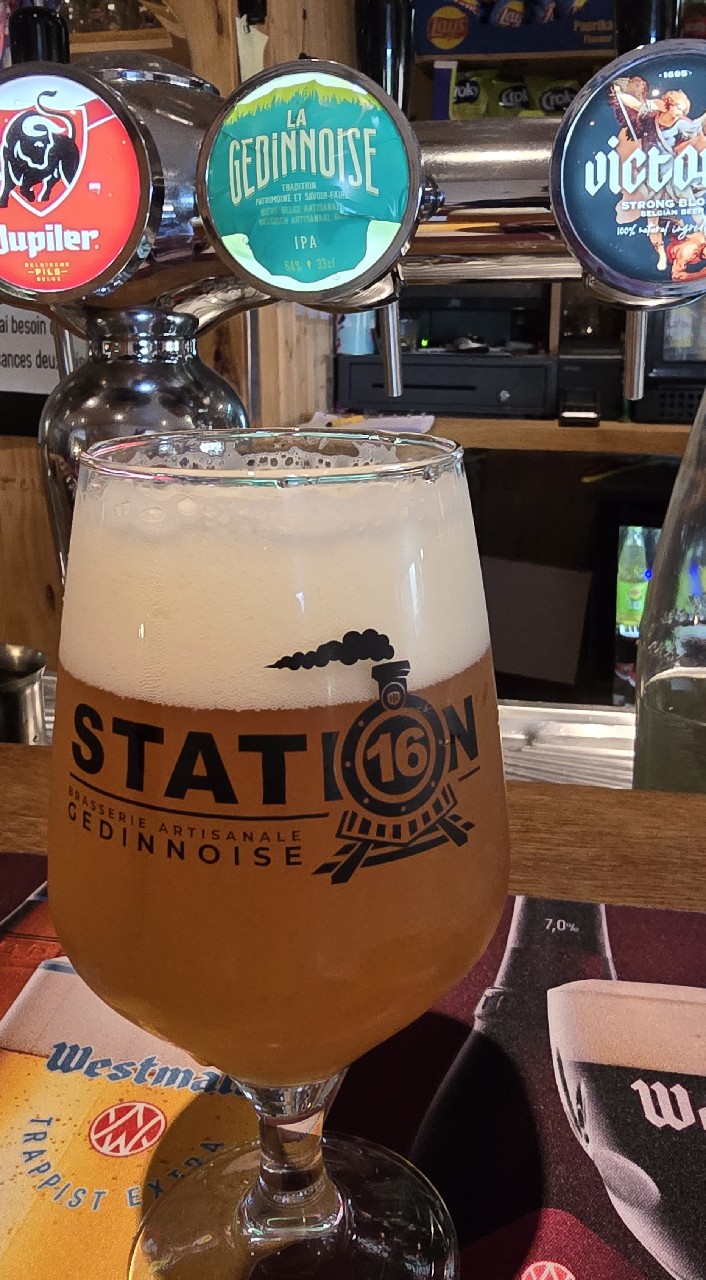 la gedinnoise ipa, Brasserie Station 16