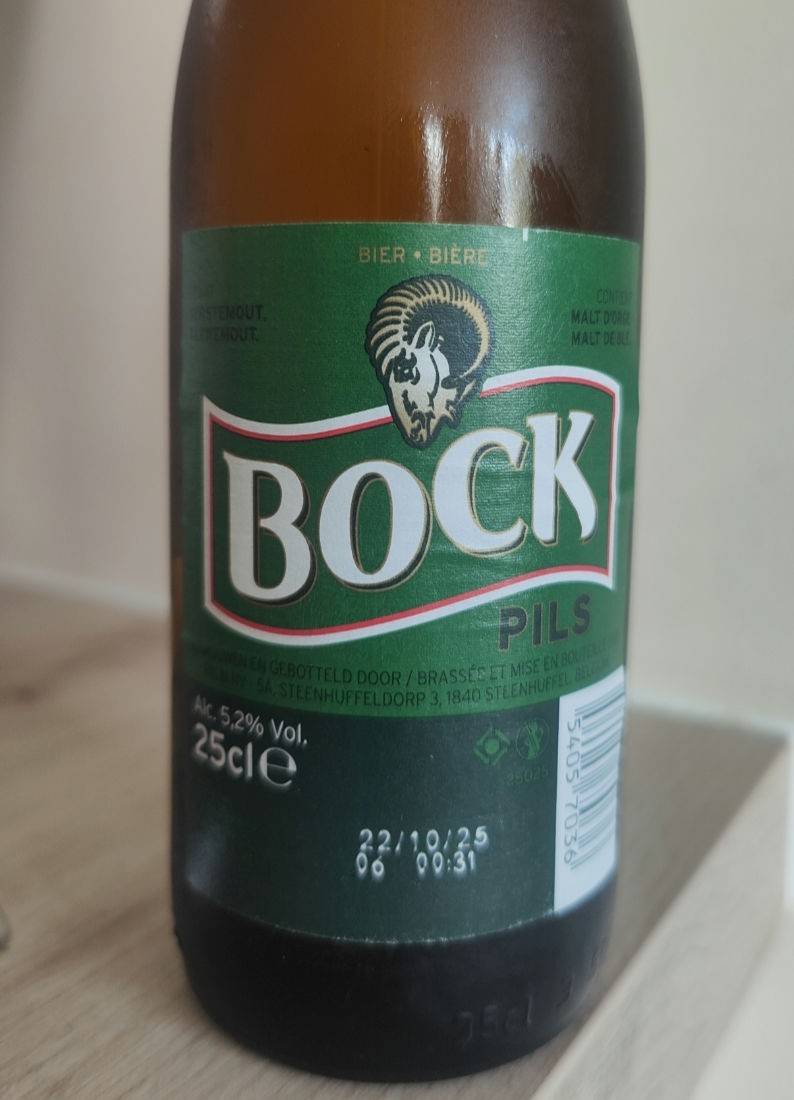 Bock Premium Pils, Belgium