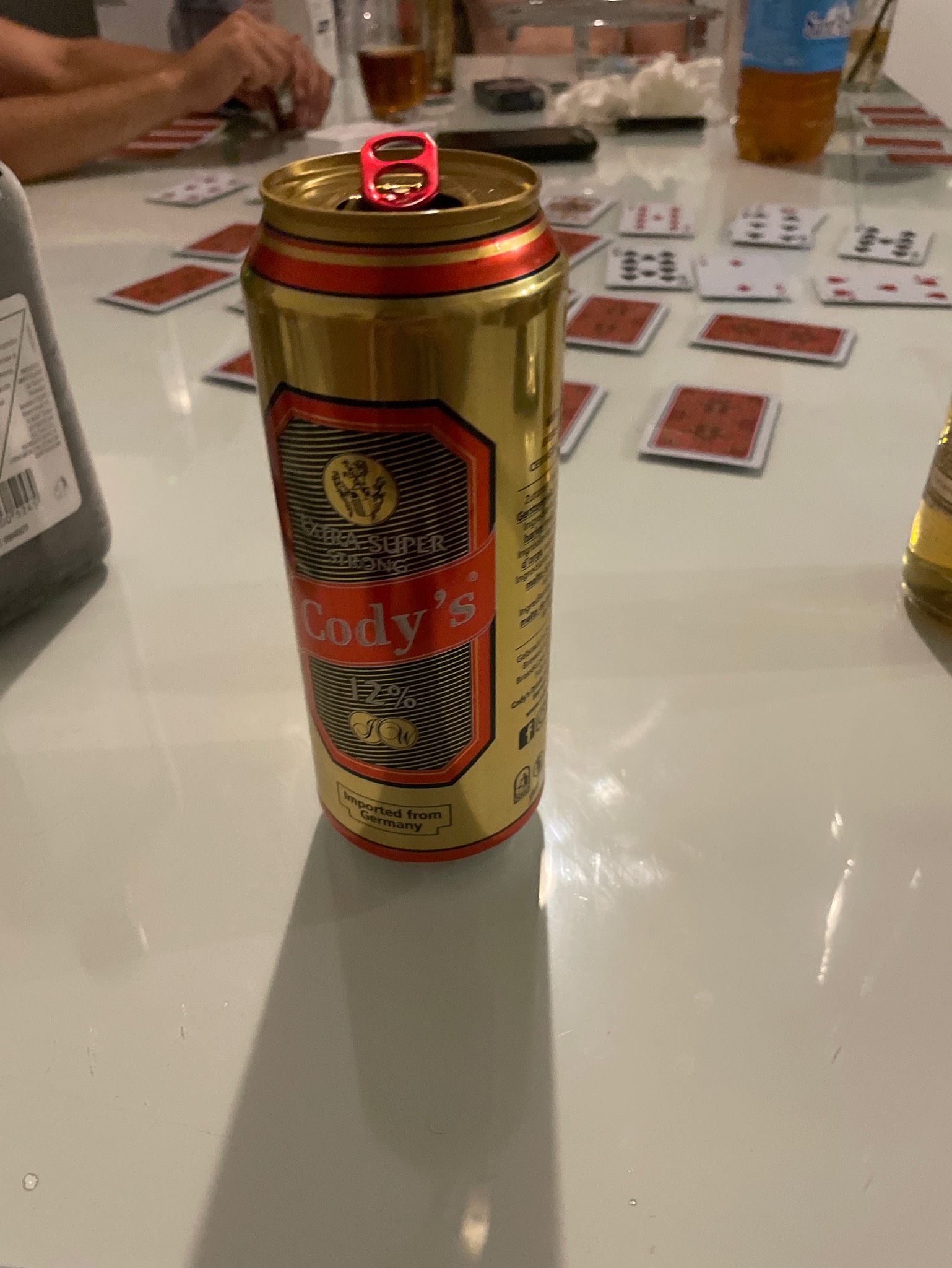 Cody's extra super strong, Germany
