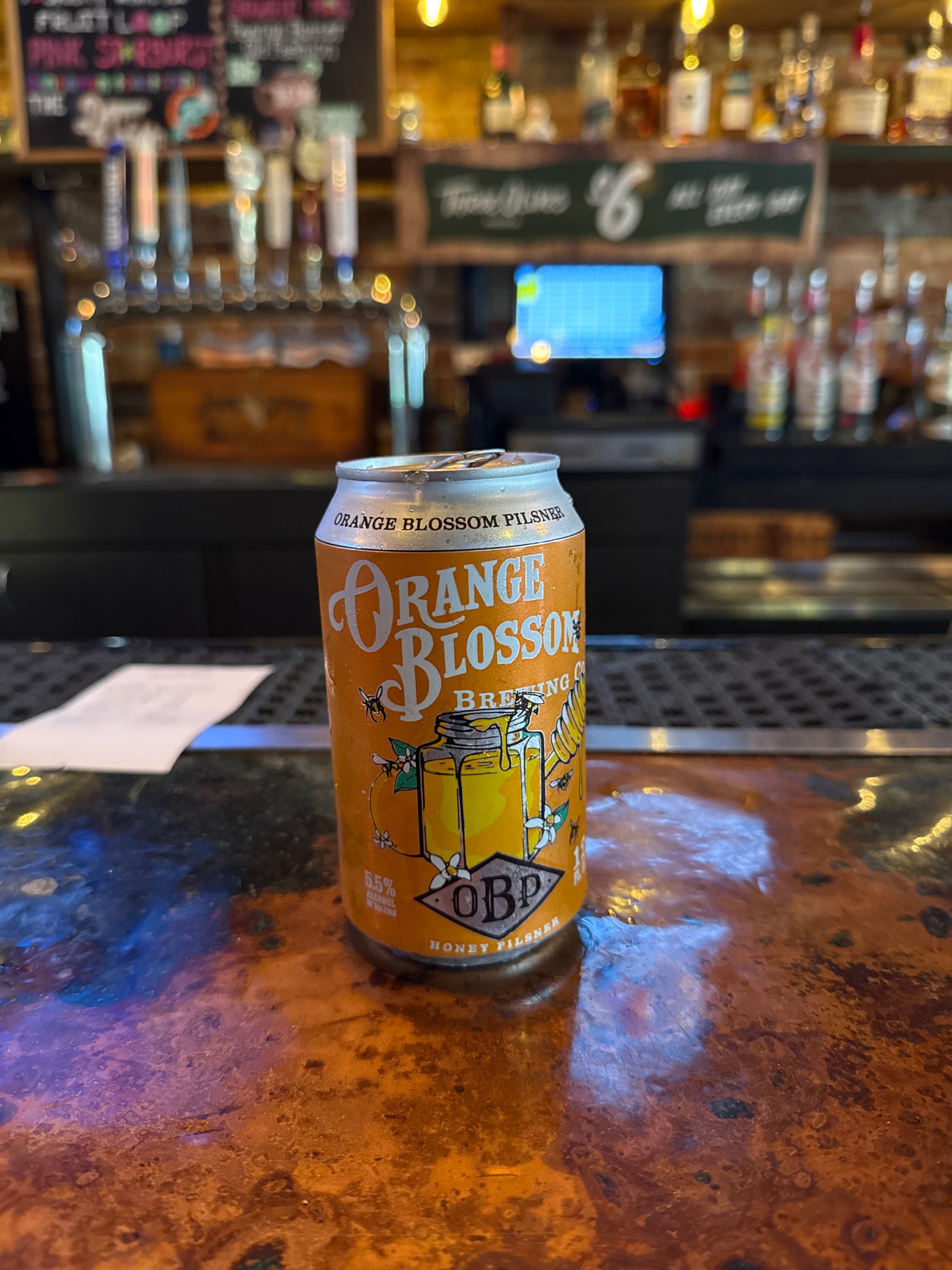 Orange Blossom Pilsner, Orange Blossom Brewing Co