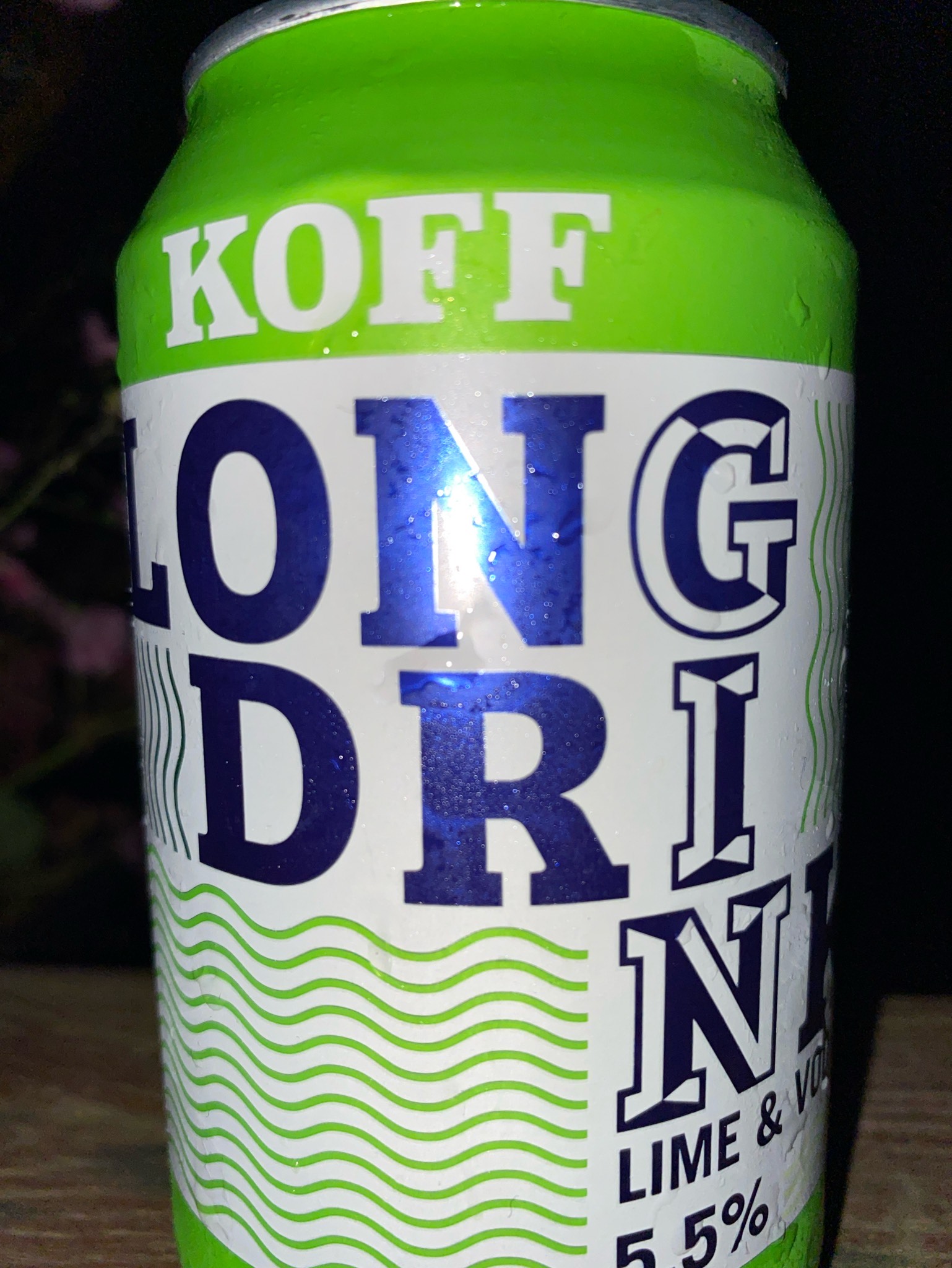 KOFF Long Drink Lime & Vodka, Finland