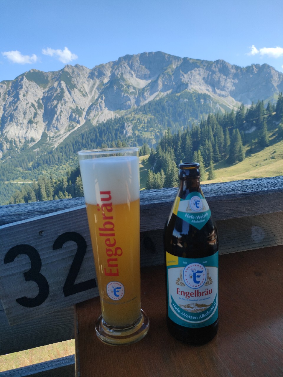 Hefe-Weizen Alkoholfreies, Engelbräu Rettenberg