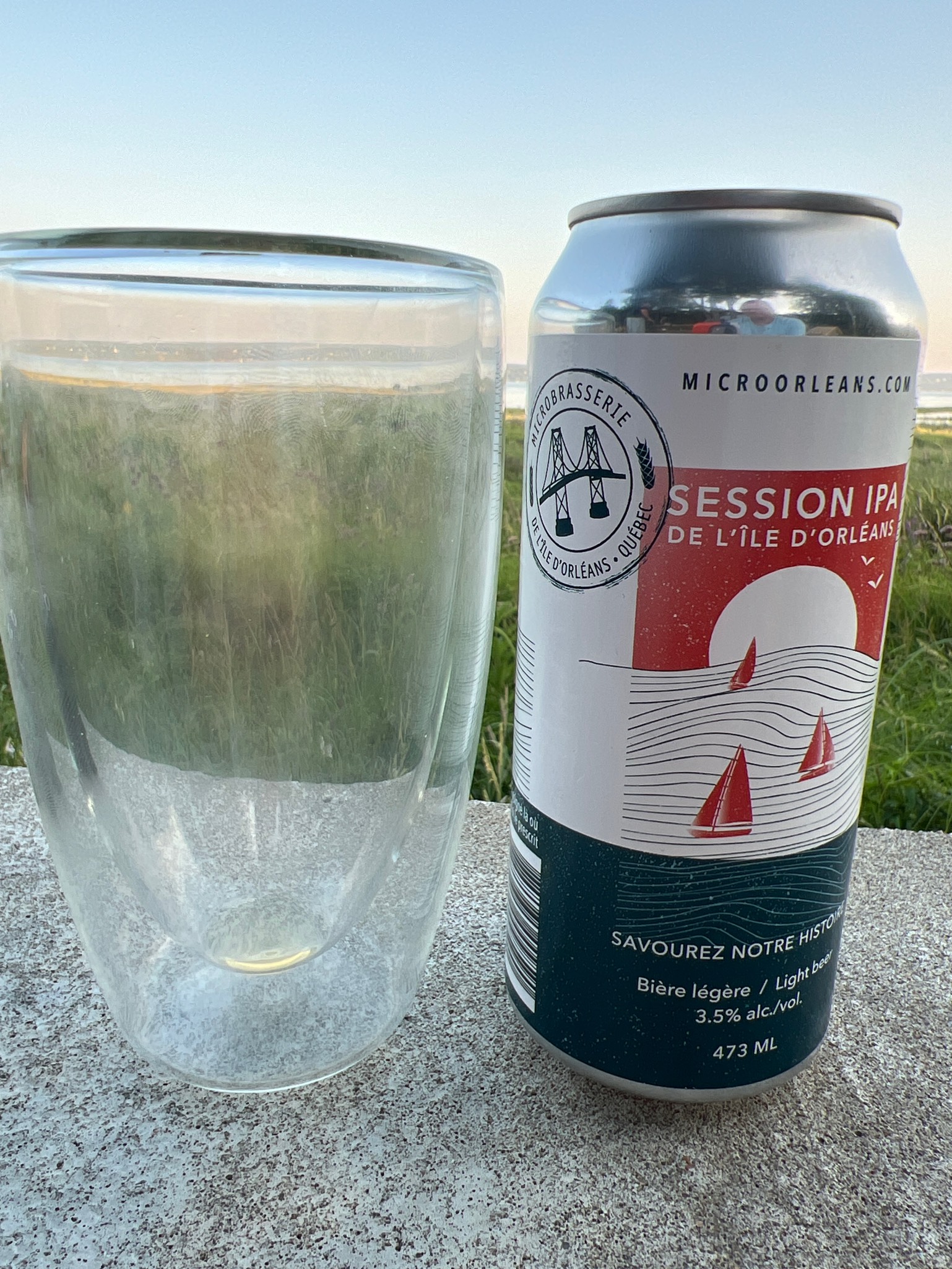Session IPA de l'île d'Orléans, Microbrasserie de L'Île d'Orléans (Brouwerij Haacht Brasserie)