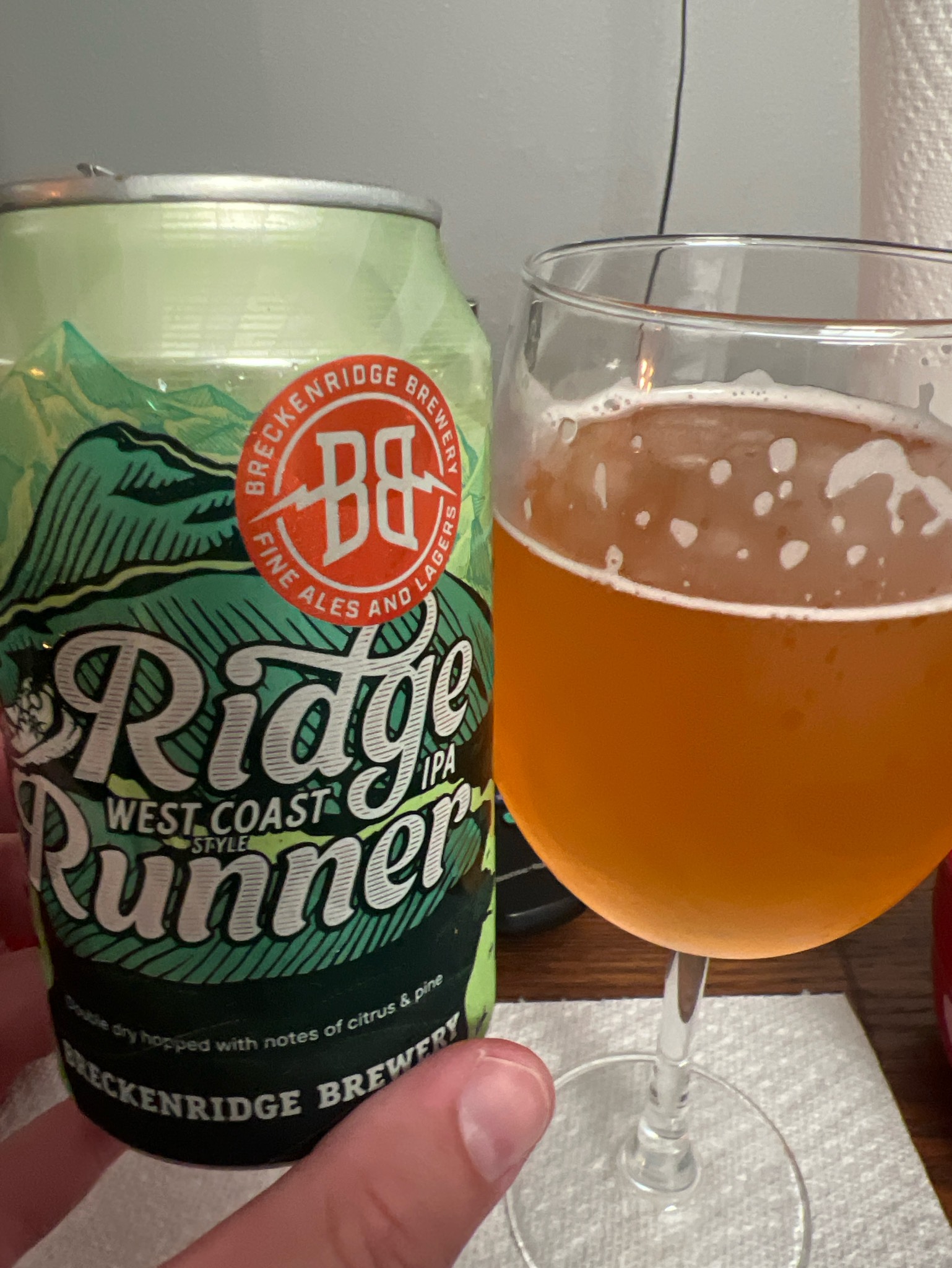 Hop Peak IPA, Breckenridge Brewery (AB InBev)