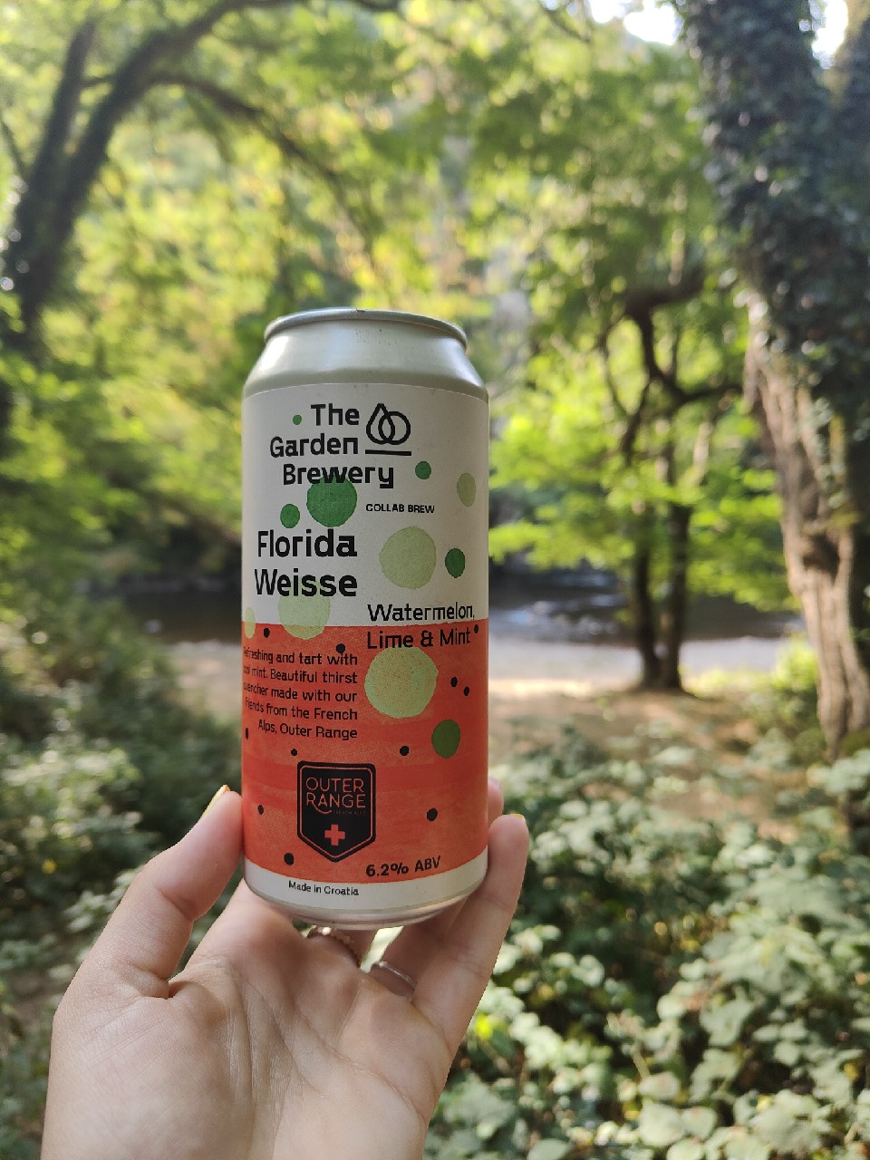Florida Weisse : Watermelon, Lime & Mint - Outer Range Collab, Croatia