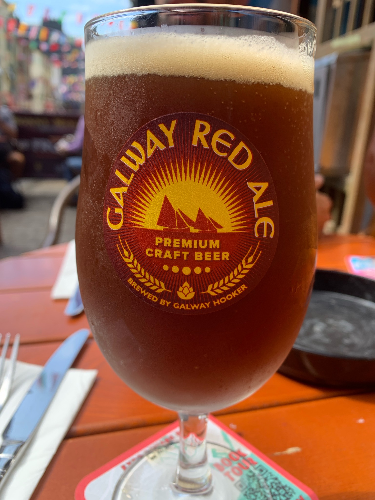 Galway Gold Red Ale, Galway Hooker Brewery