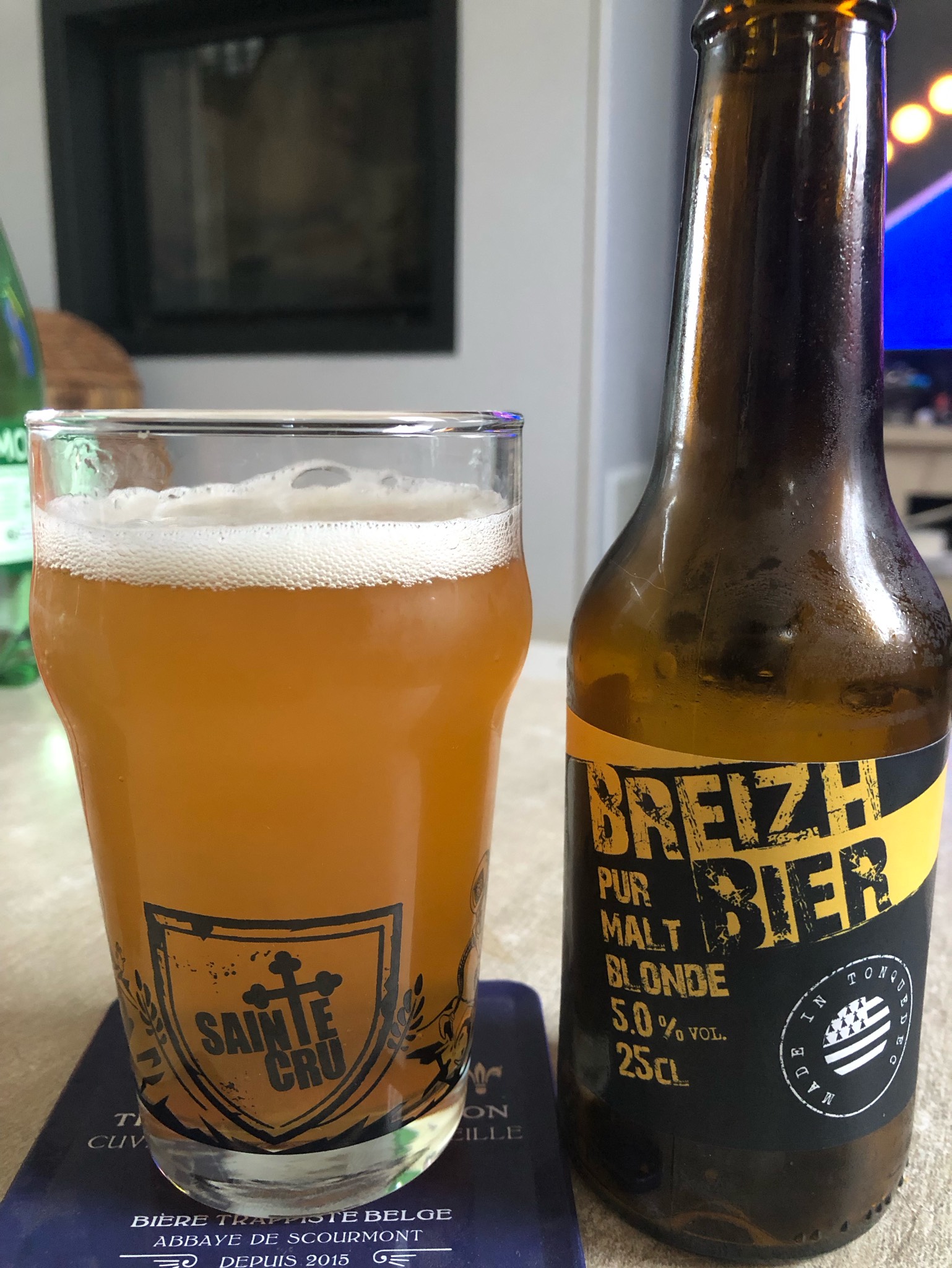 Breizh Bier Blonde Bio, France